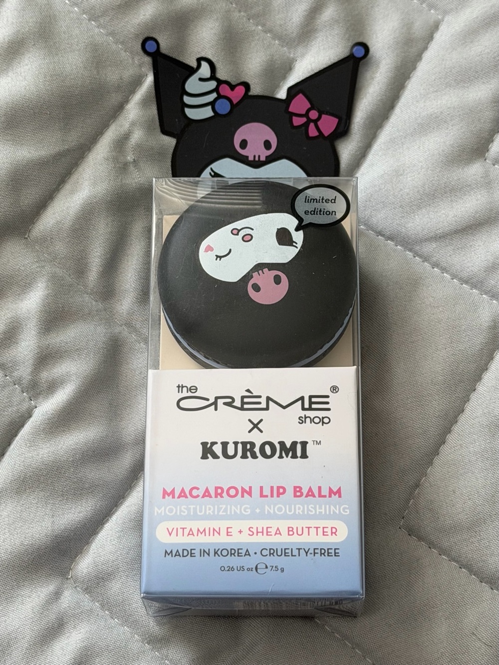 Macaroon lip balm by Creme Shop